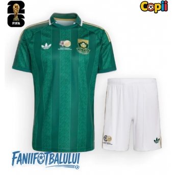 Africa de Sud Echipament de Fotbal Replică Mondial 2026 Copii Deplasare (+ Șorturi)